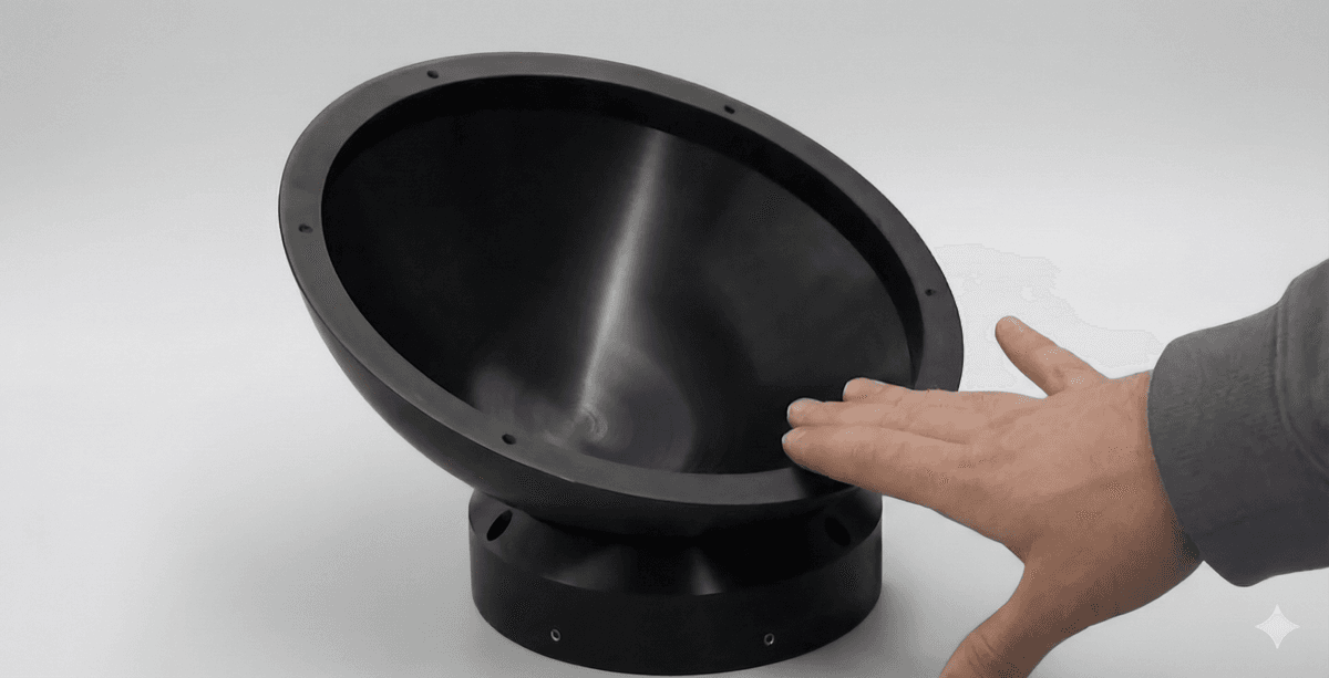 Numerical Analysis of a Low-Cost Spherical Air Bearing for CubeSat ADCS Testing